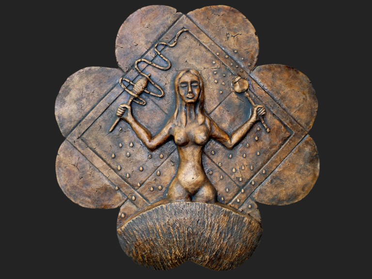 bogowie słowian bogowie słowiańscy ceramika płaskorzeźba sztuka dzieło mitologia pogaństwo polska rodzimowiercy